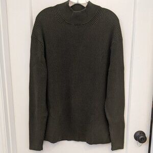 Banana Republic Men’s Organic Cotton Sweater Large Waffle Knit Comfy Warm